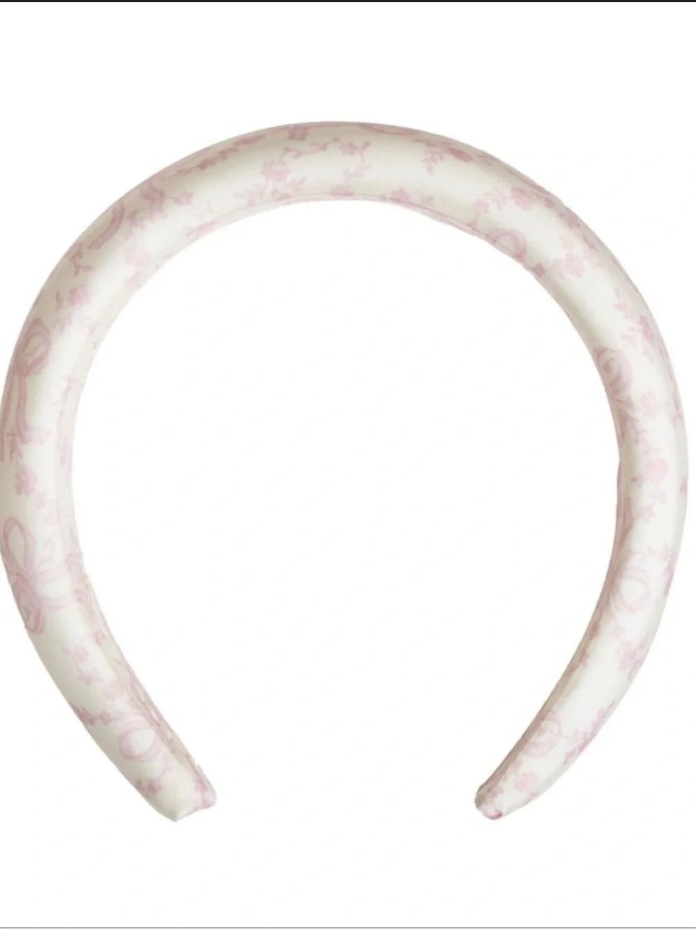 LoveShackFancy x Target - Goody Coquette Bow Padded Headband in Chantilly